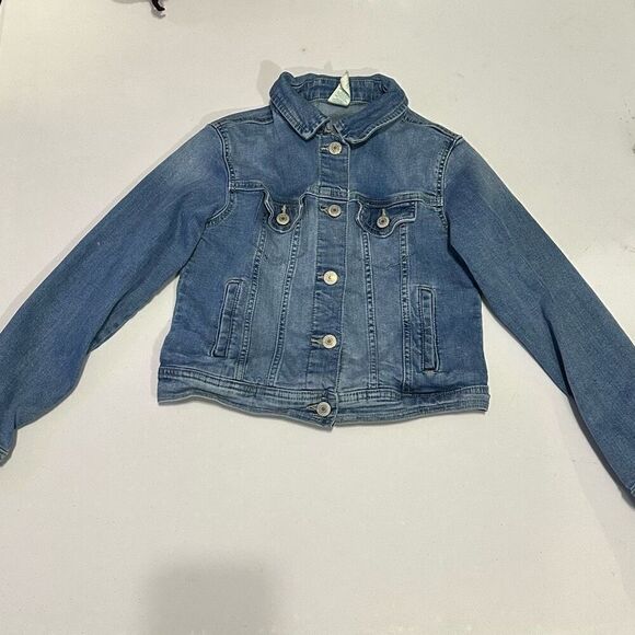 Thereabouts Denim/Jean Button Up Jacket Girls Size Medium 10/12 - Picture 8 of 10
